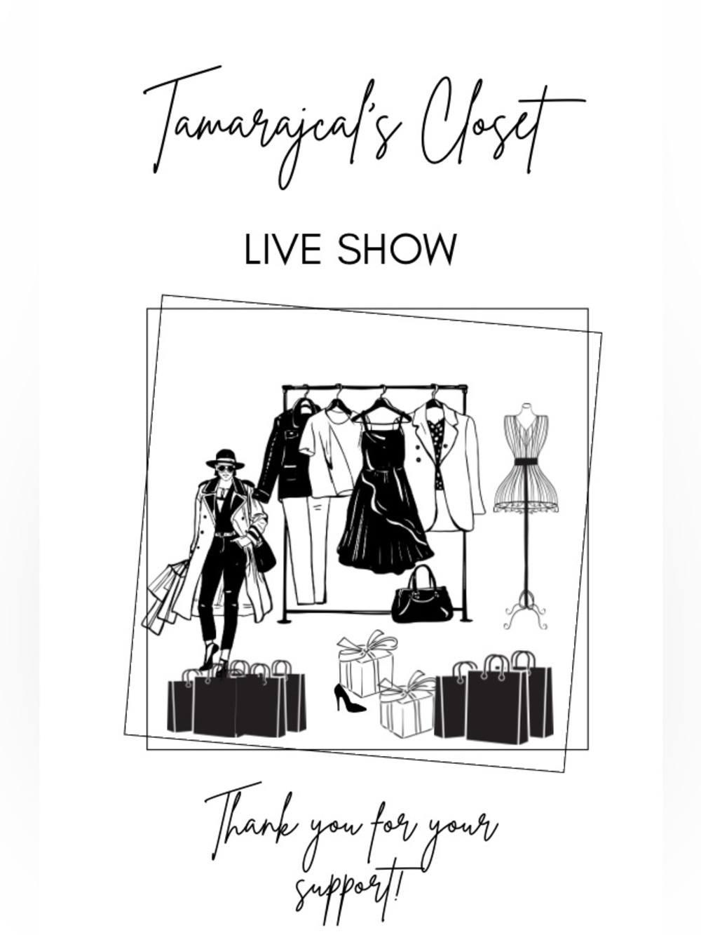 Live Show Notification - Quick Pop Up Monday August 17, 3pm